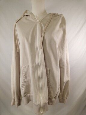 Nap Lounge Wear Women's Cream Hoodie Sz. XXS